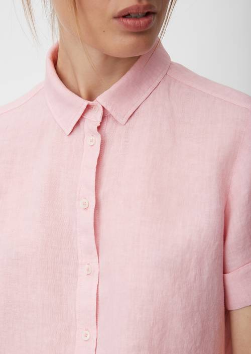 Kurzarm-Bluse blurred berry - Produkt Bild 2