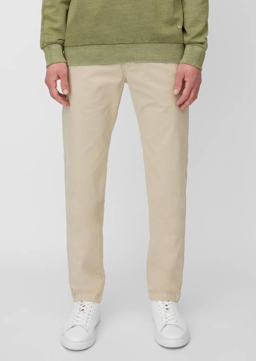 Chino Modell VERNIK regular pure cashmere in Frontalansicht