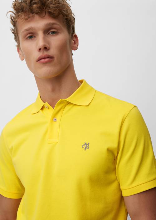 Kurzarm-Polo-Shirt Piqué Regular primose yellow - Produkt Bild 2