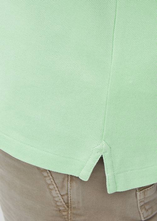 Kurzarm-Polo-Shirt Piqué Regular lichen - Produkt Bild 2