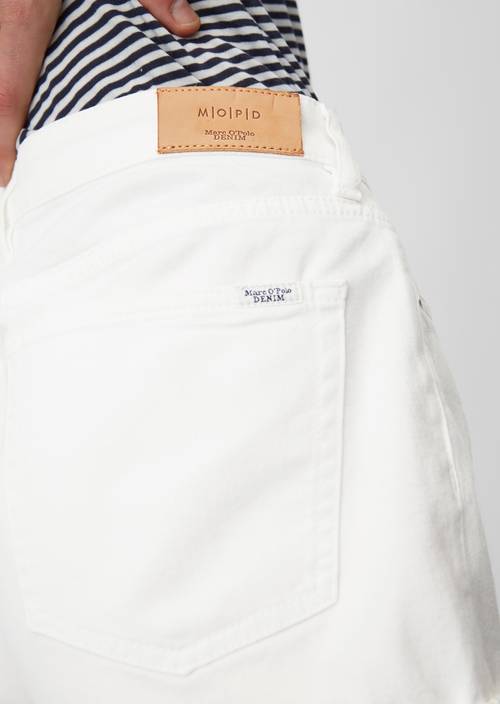 Jeans-Shorts white in Detailansicht