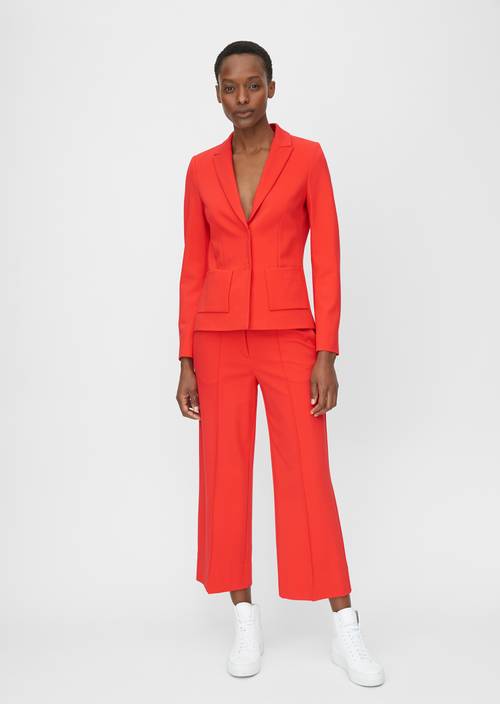 Jersey-Blazer flashy coral - Produkt Bild 1