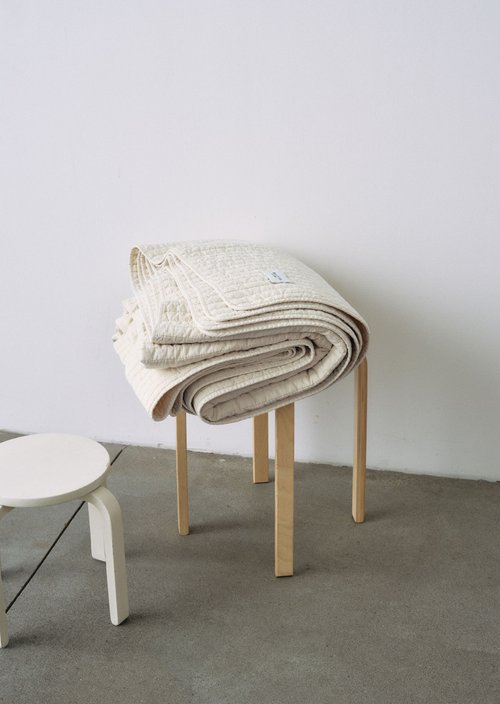 Bodine Bedspread — Natural White