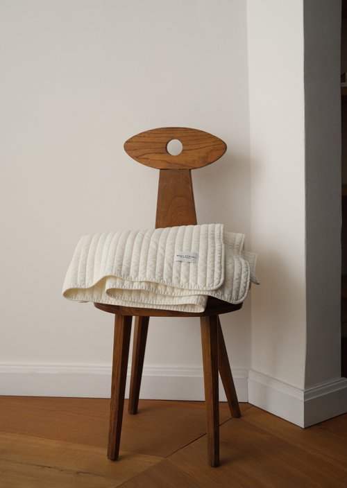 Bodine Bedspread — Natural White