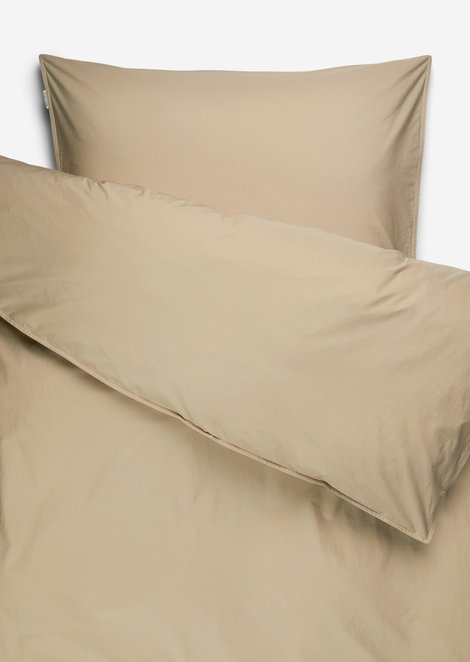 Marc O'Polo Beddengoed model Tove, Unisex, beige, 140x220_+_60x70, 100% Biologisch katoen