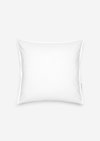 Marc O'Polo Kussenhoes model Tove, Unisex, wit, 80x80, 100% Biologisch katoen