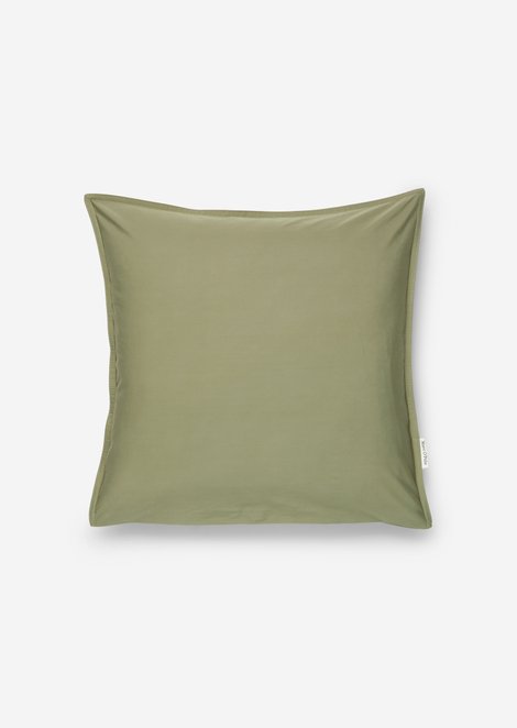 Marc O'Polo Kussenhoes model Tove, Unisex, groen, 40x40, 100% Biologisch katoen
