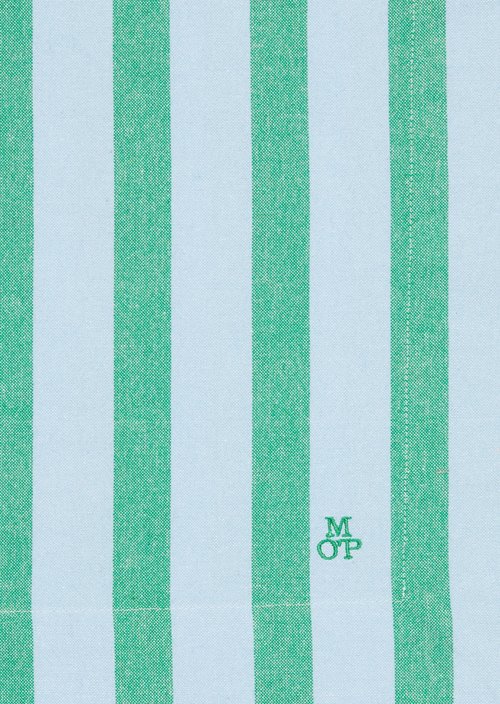 Striped placemat — Multi Green
