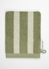 Marc O'Polo Waschhandschuh Model Heritage, Unisex, grün, 16x22, 100% Organic Cotton