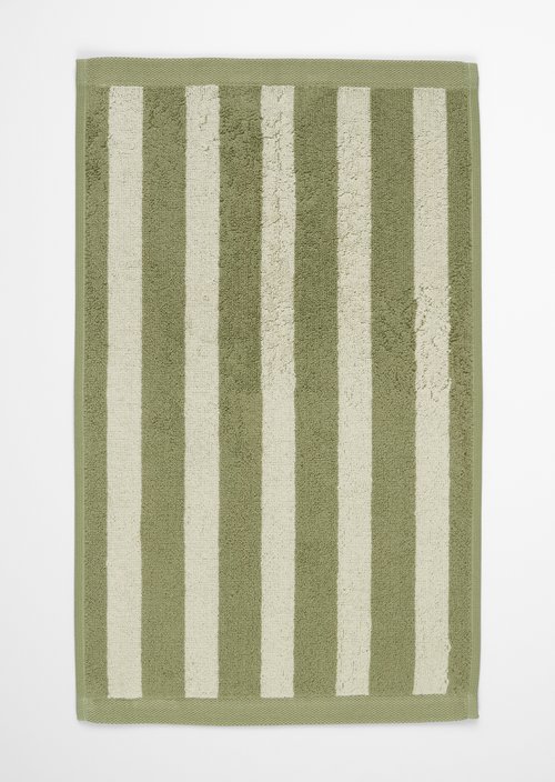 Guest towel model Heritage — Moss Green