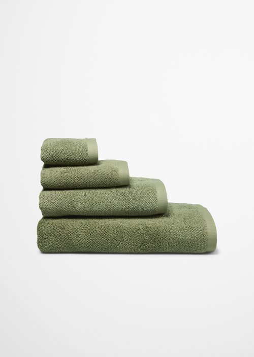 Wash mitt model Timeless — Moss Green