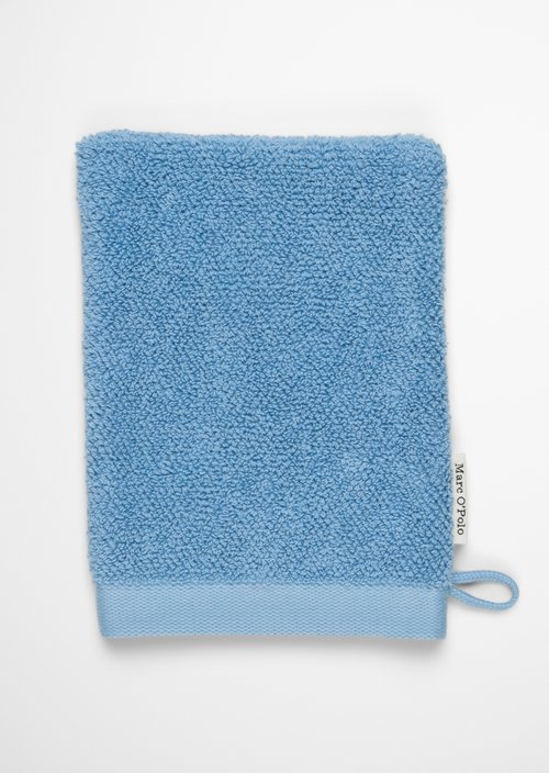 Wash mitt model Timeless — Denim Blue