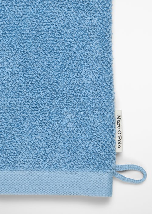 Wash mitt model Timeless — Denim Blue