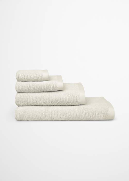 Gästehandtuch Model Timeless Off White - Produkt Bild 2