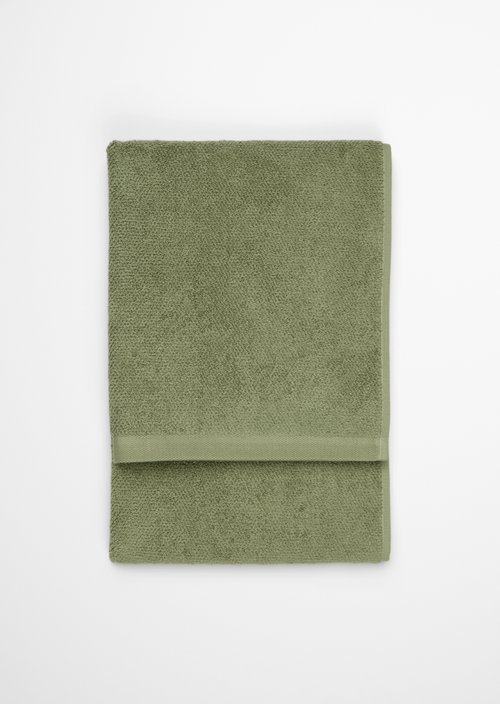 Guest towel model Timeless — Moss Green