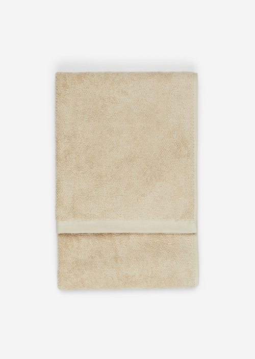 Guest towel model Timeless — Dark Sand