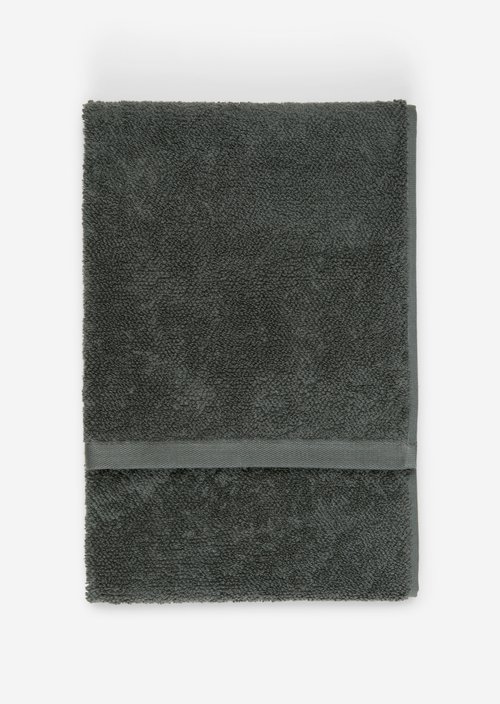 Timeless Melange Towel — Anthracite
