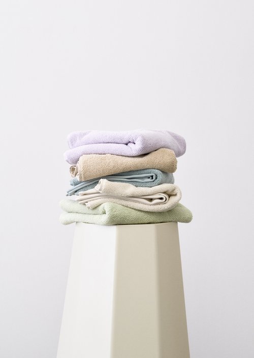 Timeless Melange Towel — Oatmeal