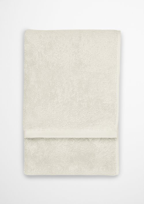 Timeless Melange Towel — Off White