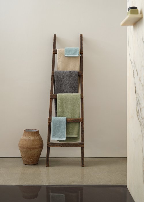 Timeless Melange Towel — Moss Green
