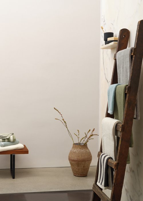 Timeless Melange Towel — Moss Green