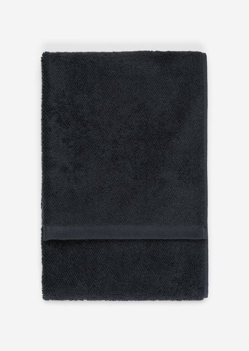 Timeless Melange Towel — Dark Navy