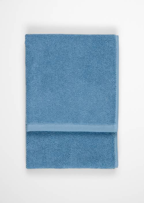 Handtuch Model Timeless Melange Denim Blue - Produkt Bild 1