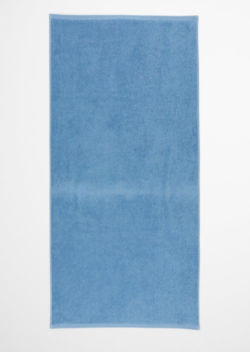 Timeless Melange Towel — Denim Blue
