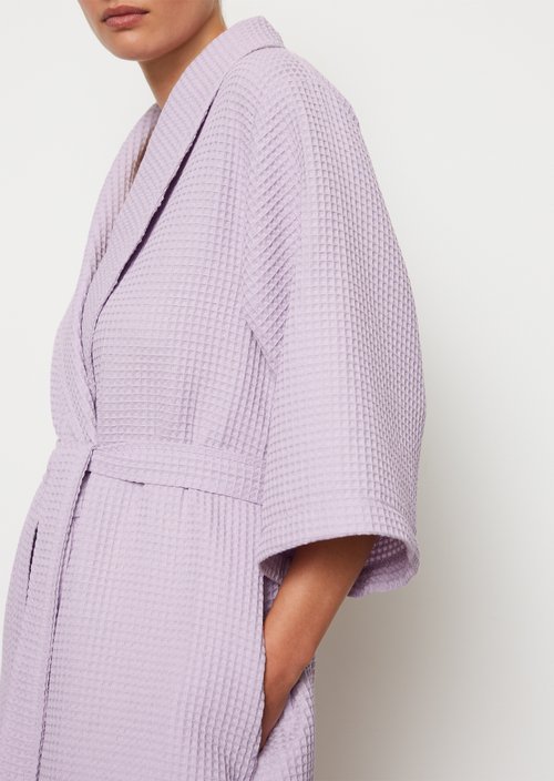 Ladies' bathrobe model Essential — Lilac