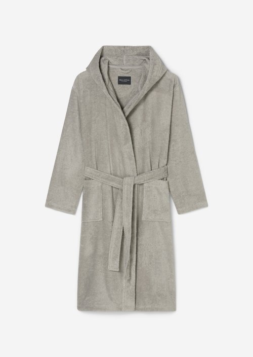 Men's bathrobe model Timeless — Grey