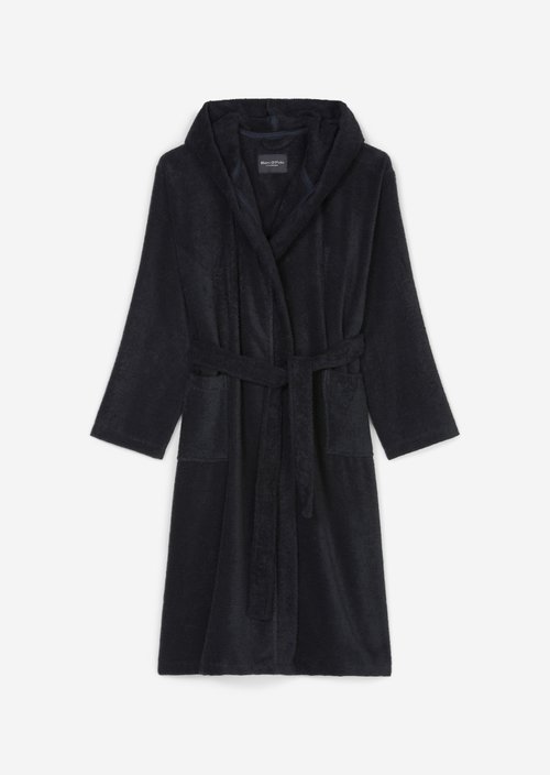 Men's bathrobe model Timeless — Dark Navy