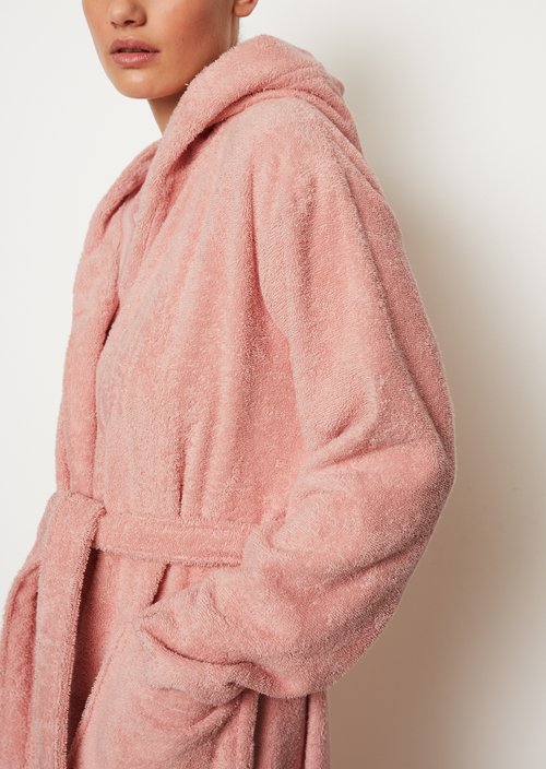 Ladies' bathrobe model Timeless — Rose Powder