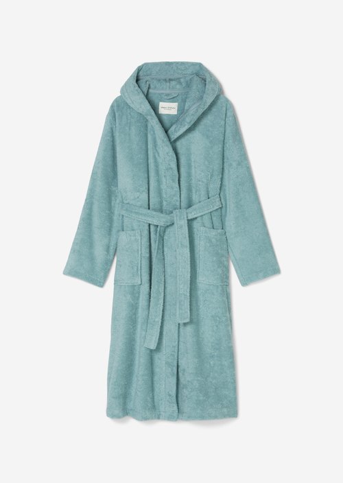 Ladies' bathrobe model Timeless — Aquamarine
