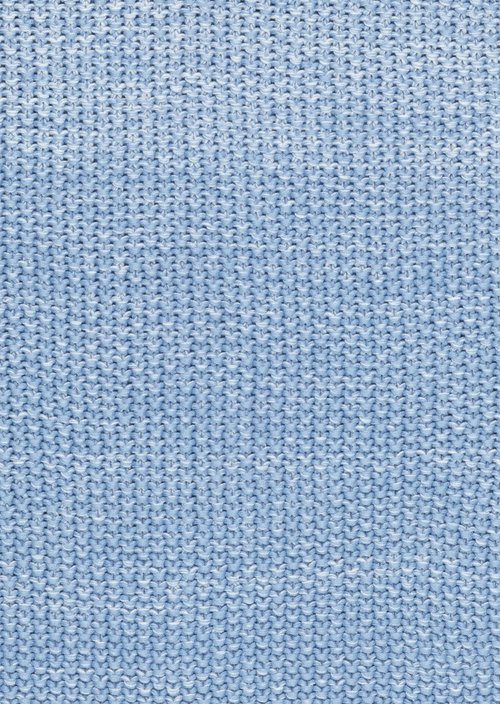 Plaid Model Nordic Knit melange — Denim Blue