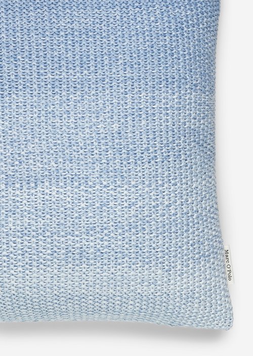 Decorative cushion model Nordic Knit melange — Denim Blue