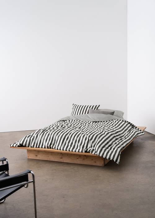 Bettwäsche-Set Model Classic Stripe Navy - Produkt Bild 2