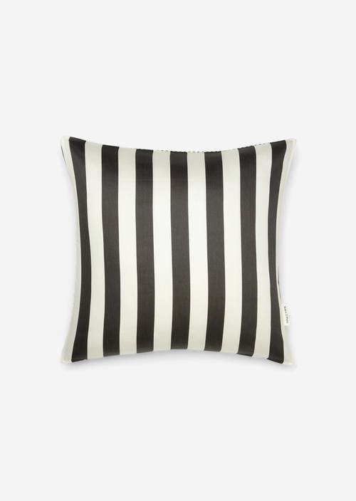 Taie d'oreiller Modèle Classic Stripe Anthracite - Image du produit 1