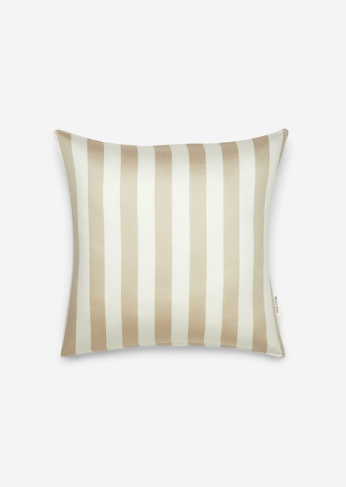 Cushion cover model Classic Stripe — Oatmeal