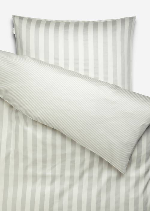 Bettwäsche-Set Model Classic Stripe Silver - Produkt Bild 1