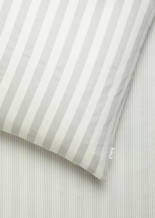 Bettwäsche-Set Model Classic Stripe — Silver