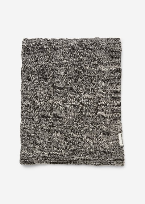 Marc O'Polo Ruitjesmodel Ainaa, Unisex, zwart, 150x200, 100% Biologisch katoen