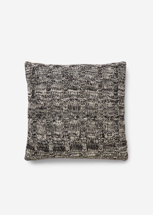 Decorative cushion model Ainaa — Black