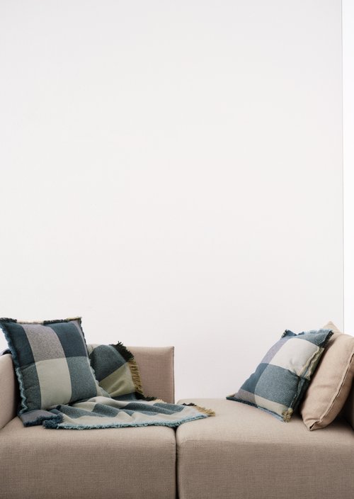 Plaid model Eryk — Space Blue