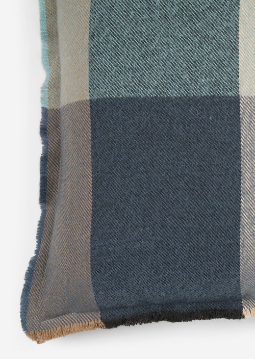 Decorative cushion model Eryk — Space Blue