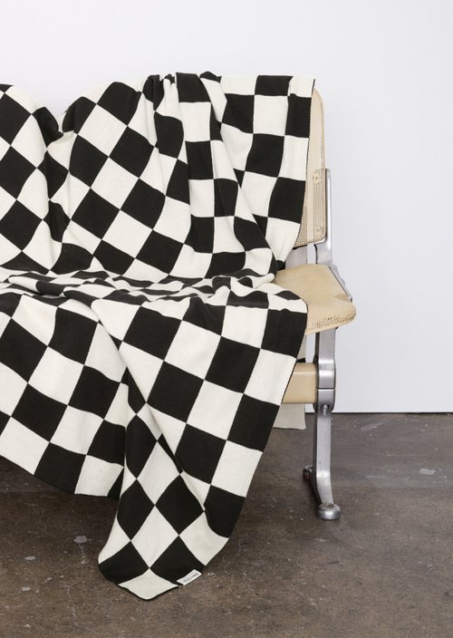 Plaid model Rykki — Black
