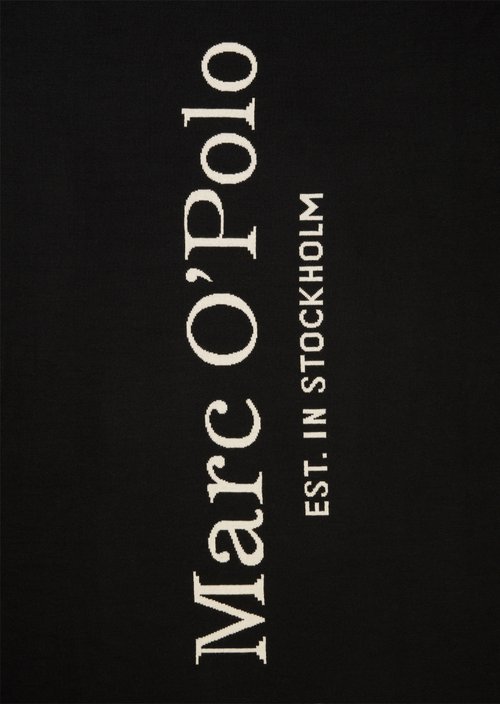 Jacquard statement plaid — Black