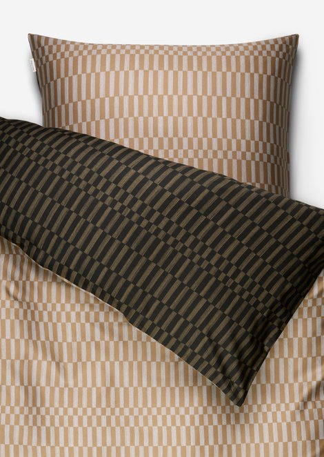 Marc O'Polo Wende-Bettwäsche-Set Model Sillia, Unisex, beige, 135x200-+-80x80, 100% Organic Cotton