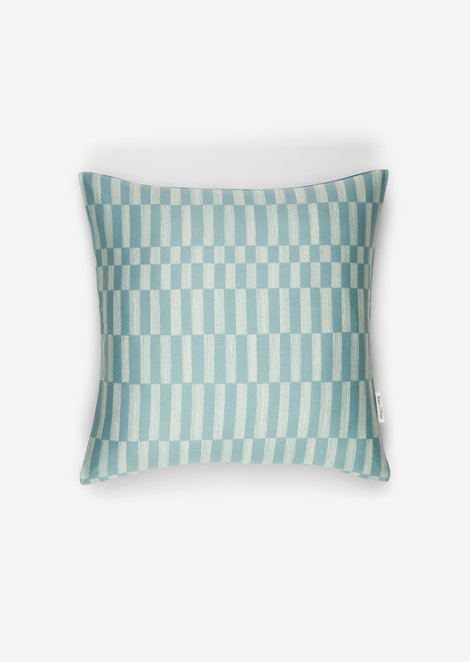 Marc O'Polo Kissenbezug Model Sillia, Unisex, blau, 40x40, 100% Organic Cotton