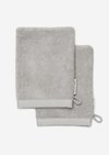 Marc O'Polo Waschhandschuh Model Timeless, Unisex, grau, 2/16x22, 100% Organic Cotton