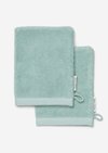 Marc O'Polo Waschhandschuh Model Timeless, Unisex, blau, 2/16x22, 100% Organic Cotton